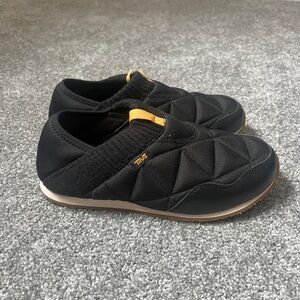 Teva Black Reember Slip-On Shoes
